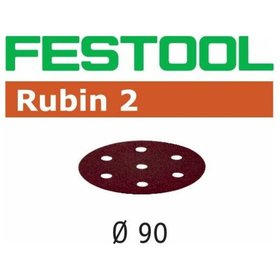 Festool - Schleifscheiben STF D90/6 P100 RU2/50 Rubin2
