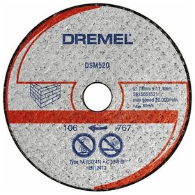 DREMEL® - DSM20 Mauerwerk-Trennscheibe (2615S520JB)