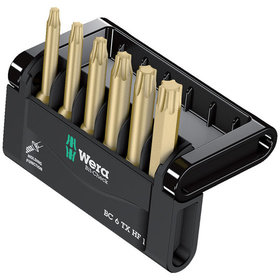 Wera® - Bit-Sortiment, Bit-Check 6 TX HF 1, 6-teilig