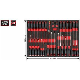 VIGOR® - Weichschaum-Einlage, leer V4231