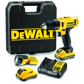 DeWALT - Akku-Bohrschrauber-Set DCD710D2F 10,8V / 2Ah