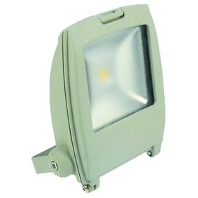 Scharnberger + Hasenbein - LED-Strahler 10W 6000K 700lm gr mt 120° 10LEDs IP65 Steck mit Montagebügel