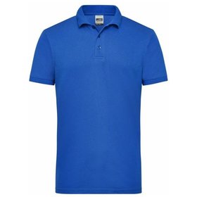 James & Nicholson - Herren Workwear Poloshirt JN830, königs-blau, Größe XS