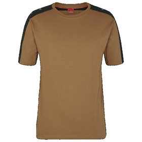 Engel - Galaxy T-Shirt 9810-141, Toffee Brown/Anthrazitgrau, Größe 3XL