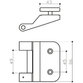 STROXX - Glastürband-Set 1000 3TLG. Aluminium EdelstahlFGB. 700-103