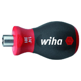 Wiha® - Bithalter m.Handg. 281 01 Stubby Abt.: 6,3mm / 1/4" L:57mm