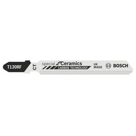 Bosch - Stichsägeblatt T 130 RF Special for Ceramics, 3er-Pack (2608633104)