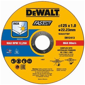 DeWALT - Trennscheibe 125x1x22,23 mm Inox