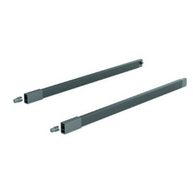 HETTICH - Schubkasten-Längsreling-Set,ArciTech,9150517,NL500mm,links und rechts,anthrazit