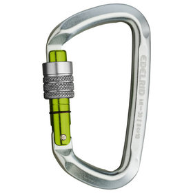 Edelrid - Karabiner D-Classic 3000 Screw mit Keylock-Verschluss