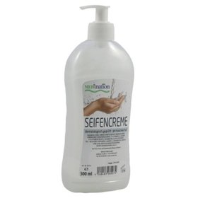 MEDInation - Seifencreme 97543 mit Pumpe dermatologisch getestet 500ml