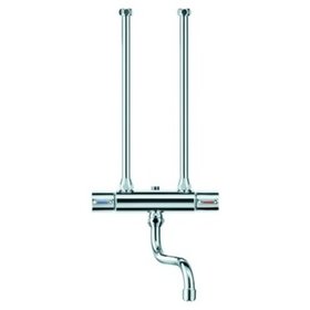 STIEBEL ELTRON - Zweigriffarmatur verchr Wand 160mm Küche Drucklos