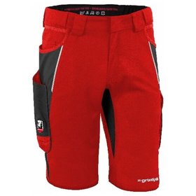 Grizzlyskin - Shorts "IRON" rot/schwarz, Gr. N48