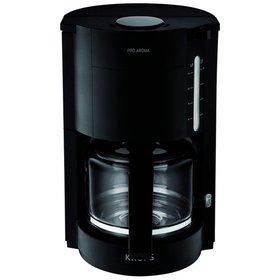 Krups - Kaffeemaschine 10 Tassen ProAroma Glaskanne 1400ml schwarz