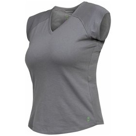 Leibwächter - Damen-T-Shirt-Flex-Line Grau, Größe 38