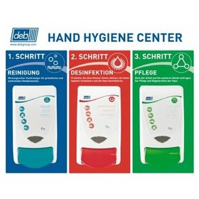 Hygiene-Center mit je 1x Cleanse Antibac,Sanitise, Restore