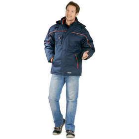 Planam - Winterjacke 3536 marine/orange, Größe XS