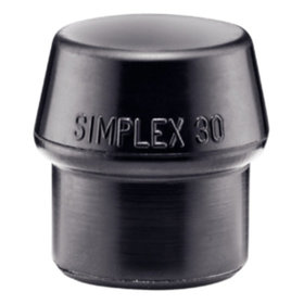 HALDER - SIMPLEX-Einsatz, Gummikomposition, schwarz | D=30 mm | 3202.030
