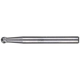 PFERD - Hartmetall Hochleistungsfrässtift ALLROUND Kugel KUD Ø03x02 mm Schaft-Ø 3 mm universal grob