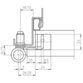 SIMONSWERK - Objektband VARIANT VN 3737/160 Compact,Ø22,5,edelstahl matt