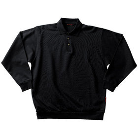 MASCOT® - Polo-Sweatshirt Trinidad 00785-280, schwarz, Größe 4XL