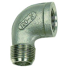 RIEGLER® - Winkelstück 90°, I/A Rp 1/4", R 1/4", Edelstahl 1.4408