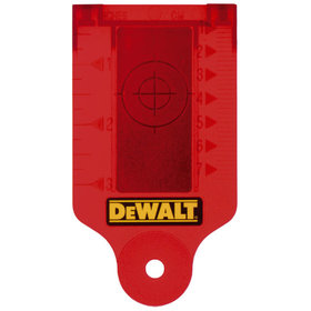 DeWALT - Laser-Zieltafel DE0730-XJ, rot