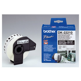 brother - Endlosetikettenrolle DK22210 29mm x 30,48m weiß