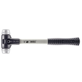 HALDER - SIMPLEX-Schonhammer, Weichmetall, mit verstärktem Tempergussgehäuse und Fiberglasstiel | D=30 mm | 3709.030
