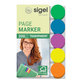 sigel® - Haftmarker KLEBEPUNKTE FILM, 50x75cm, sortiert, HN301, aus Folie