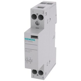 SIEMENS - Installationsschütz 20A 230V/AC 230V/AC 2S 1000W/AGL 1TE