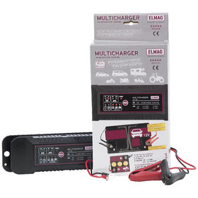 ELMAG - Automatisches-Batterieladegerät MULTICHARGER 14120, 6/12 V max. 1,0/4,5 A