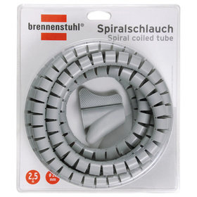 brennenstuhl® - Spiralschlauch L = 2,5m, Ø = 20mm grau