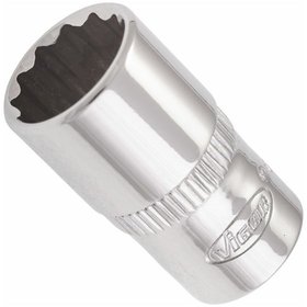 VIGOR® - Doppelsechskant Steckschlüsseleinsatz ∙ V7514-10 ∙ Vierkant 6,3mm (1/4") ∙ Außen Doppel-Sechskant Profil ∙ 10mm