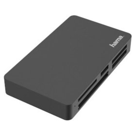 hama® - USB-A Kartenleser ALL IN ONE, 00200128, f. USB 3.0, abwärtskompatibel zu USB 2.0