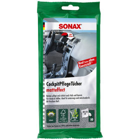 SONAX® - Cockpitpflege-Tücher Matt Effect 10 Stück