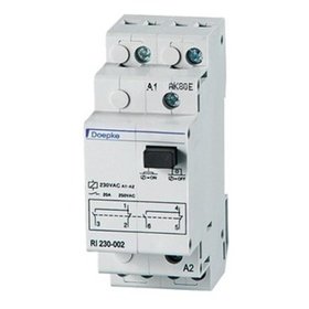 Doepke - Installationsrelais 2TE mech REG 2W 230V/AC 20A 207-253V