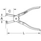 KSTOOLS® - Schlauchbandschneider, abgewinkelt 230mm