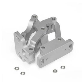 Ganter Norm® - 7243-AL-75-EL Mehrgelenkscharnier, innenliegend, Öffnungswinkel 120°, Aluminium