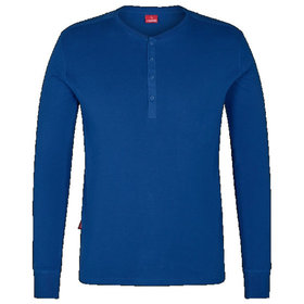 Engel - Standard Grandad Langarm-Shirt 9257-565, Surfer Blue, Größe L