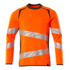 MASCOT® - Sweatshirt ACCELERATE SAFE, hi-vis Orange/Dunkelanthrazit, Größe M-ONE