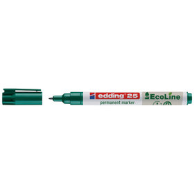 edding - 25 EcoLine Permanentmarker grün