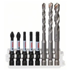 Bosch - Hex-9 Ceramic, 5/6/8 mm, Impact Power-Bit, 50 mm PH2, PZ2, T20, T25, T30 (2608577145)