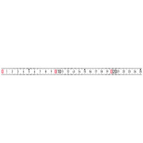 BMI® - Bandmaß weiß 2m x 13mm selbstklebend LNR-SK