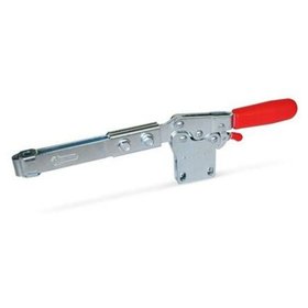 Ganter Norm® - 820.4-130-VL Schnellspanner, Spannhebel horizontal, mit Verriegelung, mit senkrechtem Fuß, mi