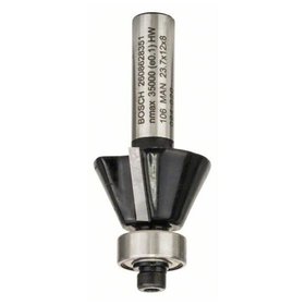 Bosch - Fase-/Bündigfräser Standard for Wood D1 23,7mm, B 5,5mm, L 12mm, G 54mm, 25° (2608628351)