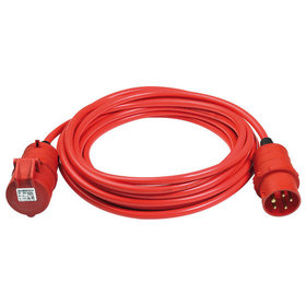 brennenstuhl® - BREMAXX CEE Verlängerungskabel IP44 10m signalrot AT-N07V3V3-F 5G1,5