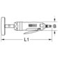 KSTOOLS® - Druckluft-Radiermaschine 1/4", 2.600U/min 515.1244