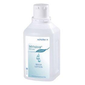 schülke - Waschlotion "sensiva", 500ml, 114006, farbstoff- und parfümfrei, pH-hautneutral