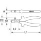 KSTOOLS® - 1000V Abisolierzange, 11mm